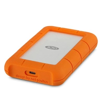 Lacie disco externo rugged 4tb 2.5" usb-c