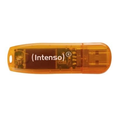 Intenso 3502490 lápiz usb 2.0 rainbow 64gb naranja