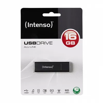 Intenso 3521471 lápiz usb 2.0 alu 16gb antracita