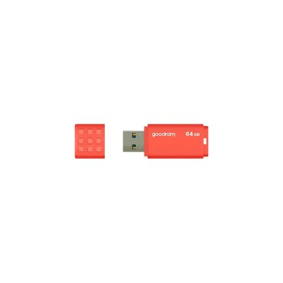 Goodram ume3 lápiz usb 64gb usb 3.0 naranja