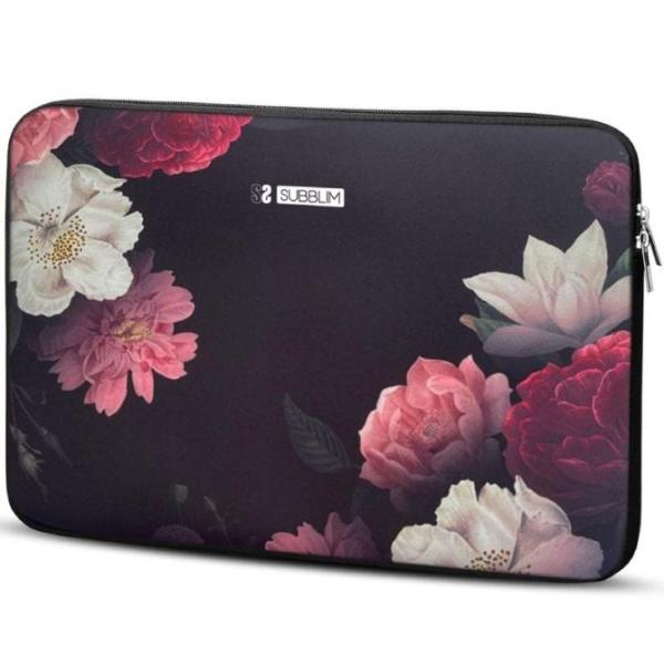 Funda Subblim Trendy Sleeve Neo Flowers para Portátiles hasta 14'