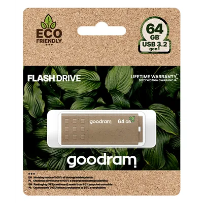 Goodram ume3 eco friendly 64gb usb 3.0