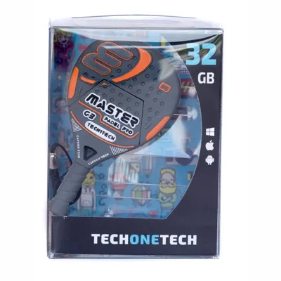 Tech one tech raqueta padel naranja 32 gb usb 2.0