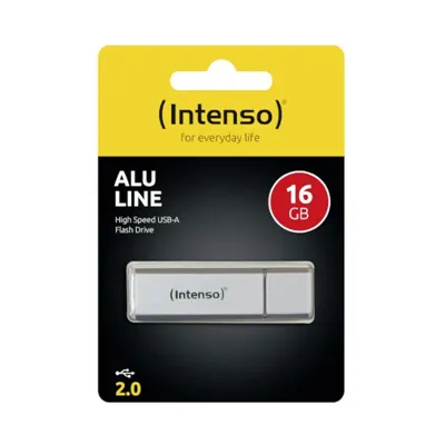 Intenso 3521472 lápiz usb 2.0 alu 16gb silver