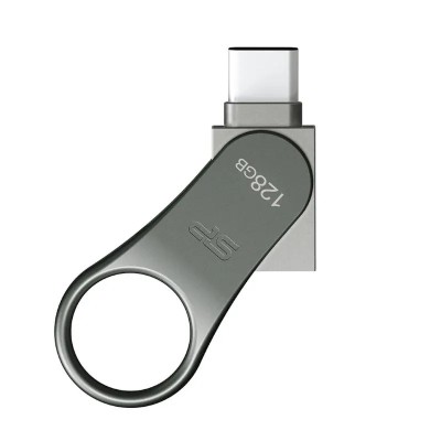 Sp lapiz usb c80 usb-c 3.2 128gb dual metalico