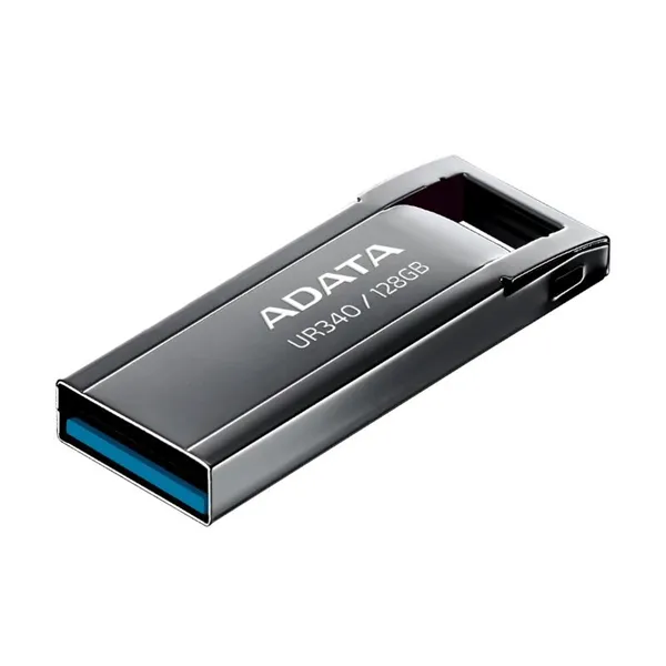 Adata lapiz usb ur340 128gb usb 3.2 metal black