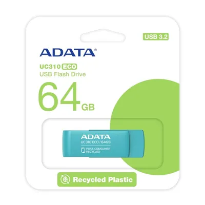 Adata lapiz usb uc310 64gb usb 3.2 eco-friendly