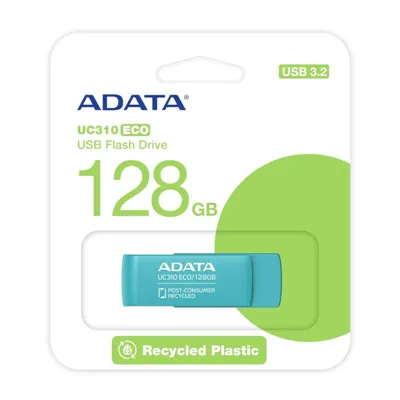 Adata lapiz usb uc310 128gb usb 3.2 eco-friendly