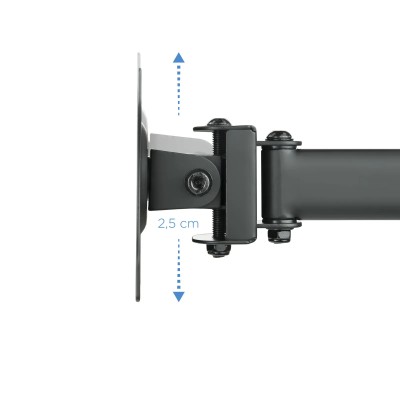 Soporte para 3 Monitores TooQ DB1327TN-B/ hasta 8kg