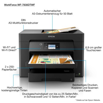 Epson WorkForce WF-7830DTWF A3