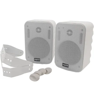 Altavoces con Bluetooth Approx appSPKBT/ 40W/ 2.0/ Blancos