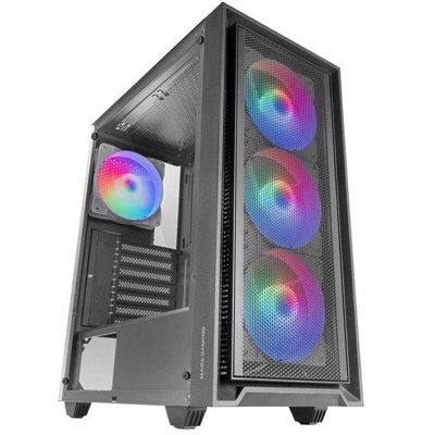 Mars Gaming MC-AIR Caja Gaming ATX 4x Ventiladores FRGB 12cm