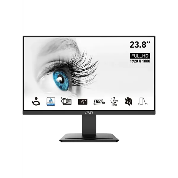 Msi mp2412 monitor 23.8" ips fhd 100hz 1ms hdmi dp