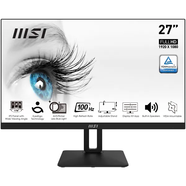 Msi mp271ap monitor 27"ips 100hz vga hdmi mm aa