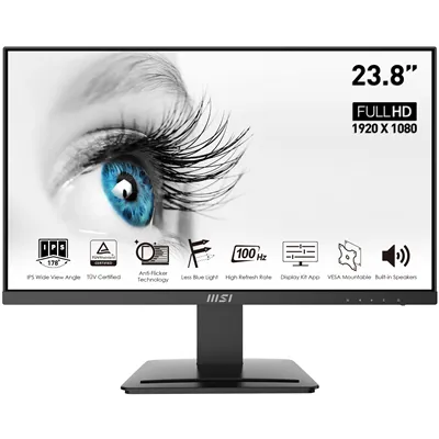 Msi mp243x monitor 23.8" ips fhd 75hz hdmi