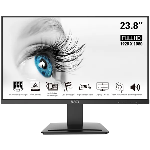 Msi mp243x monitor 23.8" ips fhd 75hz  hdmi