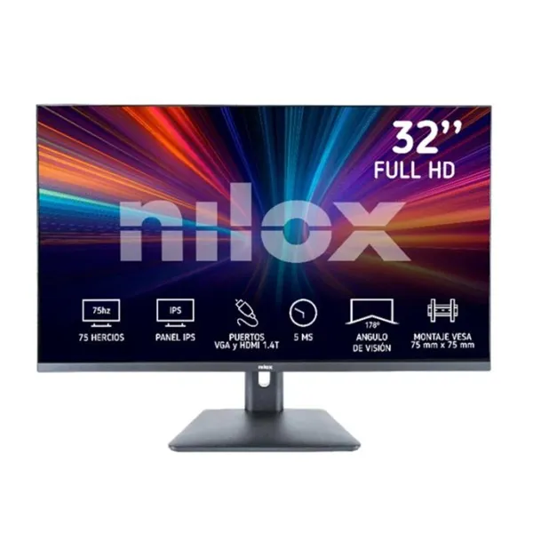 Nilox nxm32fhd11 monitor 32" ips  5 ms hdmi vga