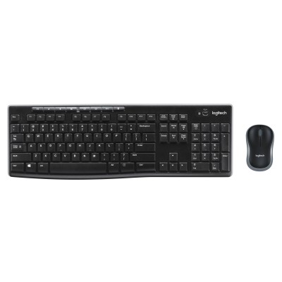 Logitech MK270 Multimedia Combo Teclado y Ratón Inalámbrico USB