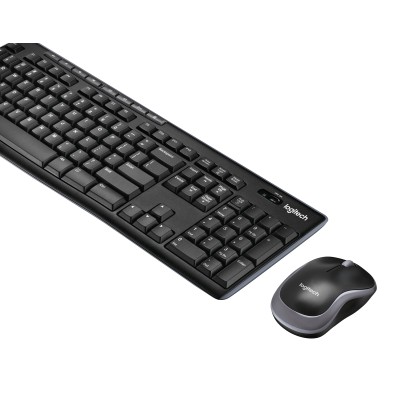 Logitech MK270 Multimedia Combo Teclado y Ratón Inalámbrico USB