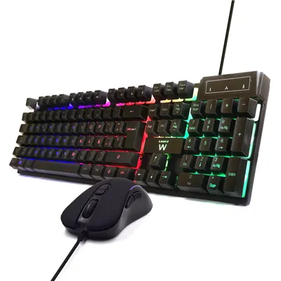 Ewent teclado+raton gaming pl3201 usb