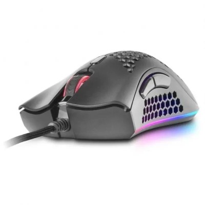 Mas gaming ratón mmex 32000dpi 75g rgb black