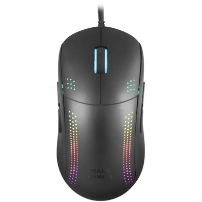 Mars gaming ratón mmpro ultralight rgb black