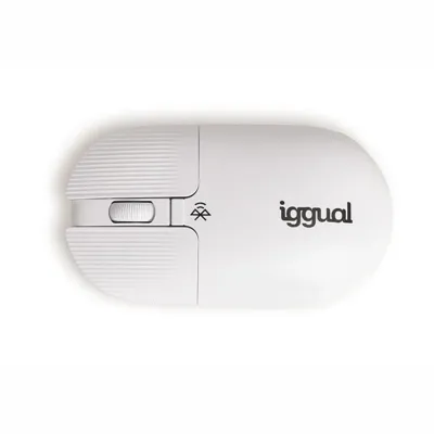 Iggual ratón bluetooth yang-1600dpi blanco