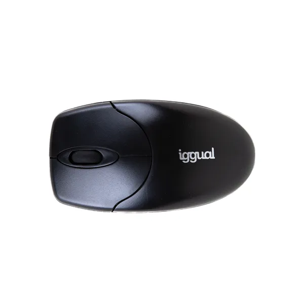 Iggual ratón inalámbrico wom-basic2-1000dpi negro