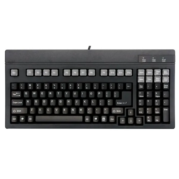 Mustek teclado tpv ack-700u  negro usb 105 teclas