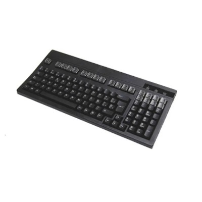 Mustek teclado tpv ack-700u negro usb 105 teclas