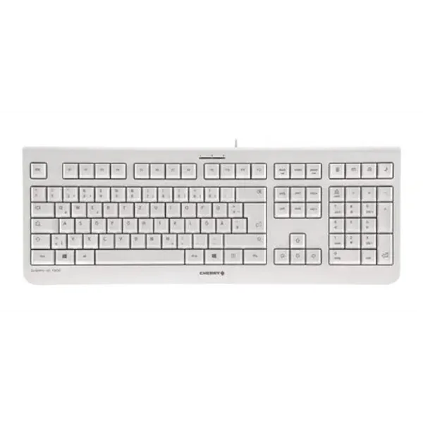 Cherry teclado kc 1000 blanco