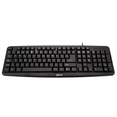 Iggual teclado estándar ck-basic-105t negro