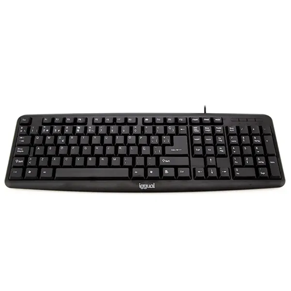 Iggual teclado estándar ck-basic-105t negro