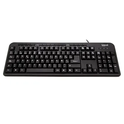 Iggual teclado multimedia ck-basic-120t negro