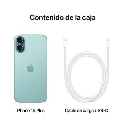 Apple iPhone 16 Plus 512GB Turquesa