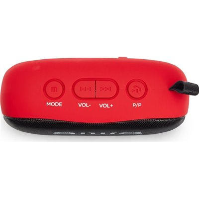 Aiwa BST-110 Altavoz Portátil Rojo 10W Bluetooth,MicroSD,AUX/USB