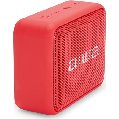 Aiwa BS-200 Altavoz Portátil Rojo 6W Bluetooth con microfono