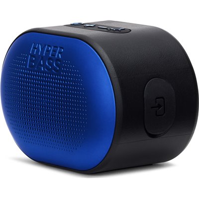 Aiwa BST-330 Altavoz Portátil Azul 10W Bluetooth,Luces