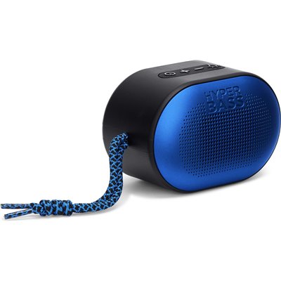 Aiwa BST-330 Altavoz Portátil Azul 10W Bluetooth,Luces