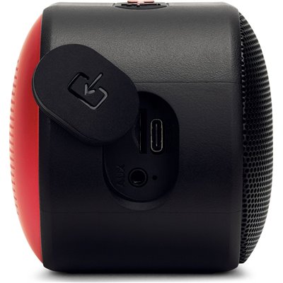 Aiwa BST-330 Altavoz Portátil Rojo 10W Bluetooth,Luces