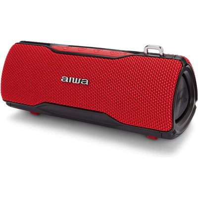 Aiwa BST-500 Altavoz Portátil Rojo 24W TWS Bluetooth,Manos