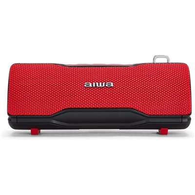 Aiwa BST-500 Altavoz Portátil Rojo 24W TWS Bluetooth,Manos