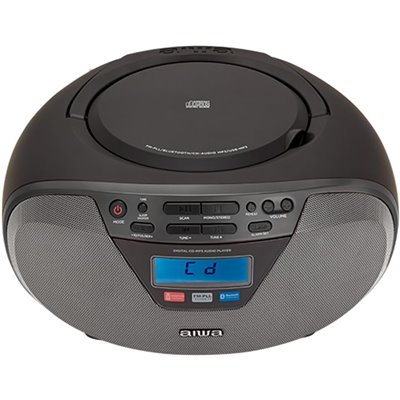 Aiwa BoomBox BBTU-400 Negro Radio Portátil CD/USB/MP3 Portátil