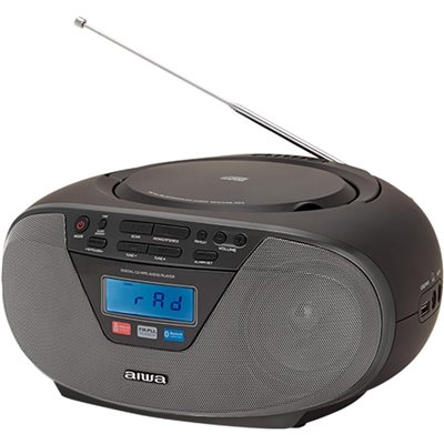 Aiwa BoomBox BBTU-400 Negro Radio Portátil CD/USB/MP3 Portátil