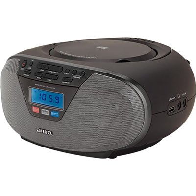 Aiwa BoomBox BBTU-400 Negro Radio Portátil CD/USB/MP3 Portátil