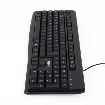 Iggual teclado estándar ck-basic2-105t negro