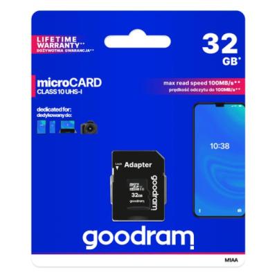 Goodram m1aa micro sd c10 32gb c/adap