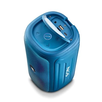 Altavoz con Bluetooth NGS Roller Beast/ 32W/ 2.0/ Azul