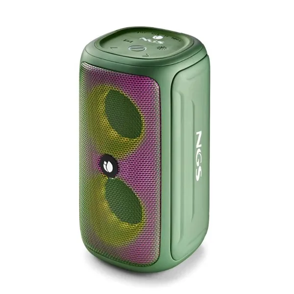 Altavoz con Bluetooth NGS Roller Beast/ 32W/ 2.0/ Verde