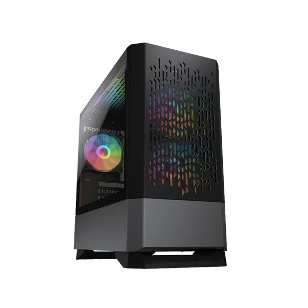 COUGAR MG140 Air RGB Negra Caja Micro ATX con lateral Cristal Templado